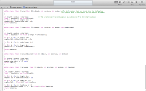 Project 2 Source Code Section